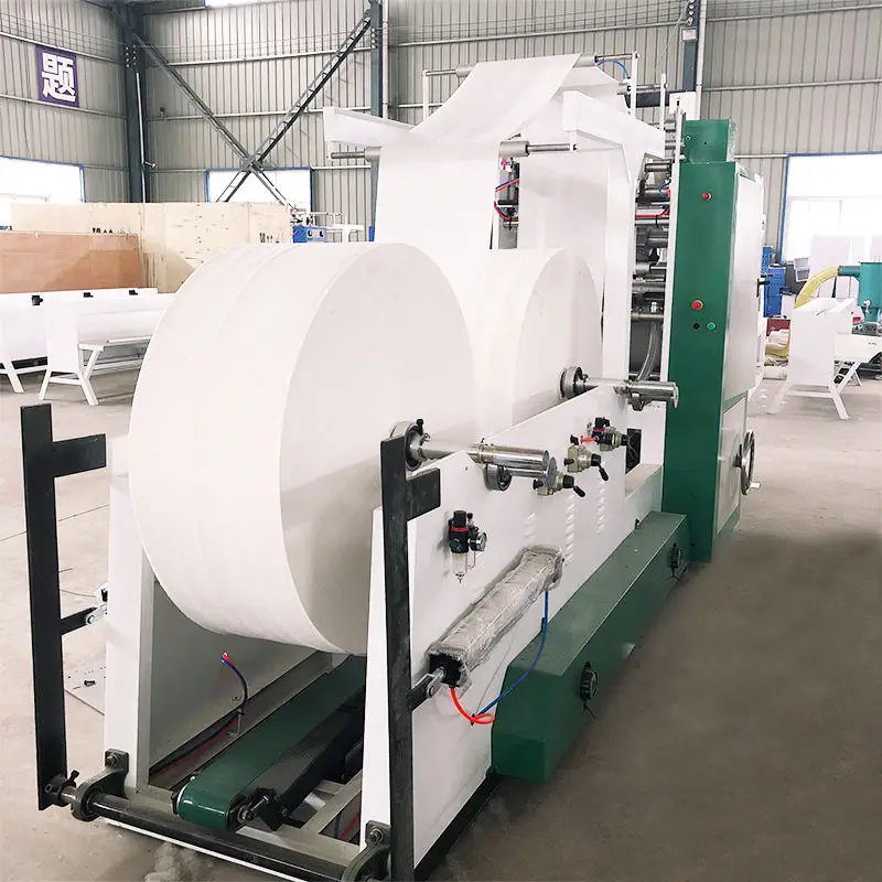 PLC Engine Driven Four Line Facial Tissue Paper Manufacturing Machine High-Speed 800-100m/min 220V/380V for Hotel Restaurant Use — image 5