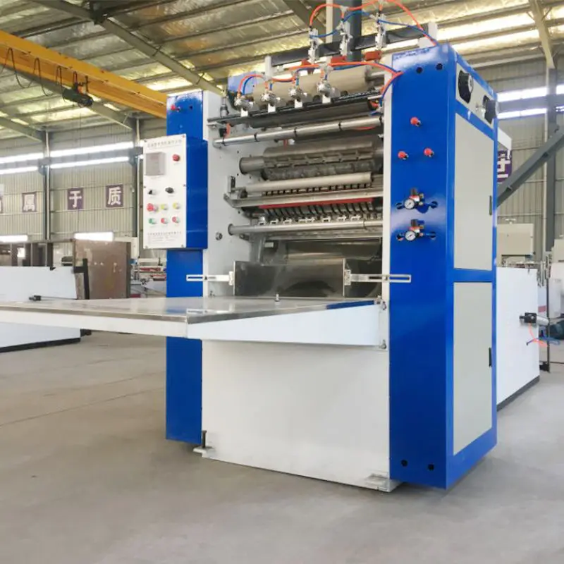 High Speed Automatic Facial Tissue Paper Towel Making Machine for Small Business — view 2