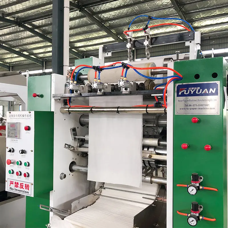 High Speed Automatic Facial Tissue Paper Towel Making Machine for Small Business — view 5