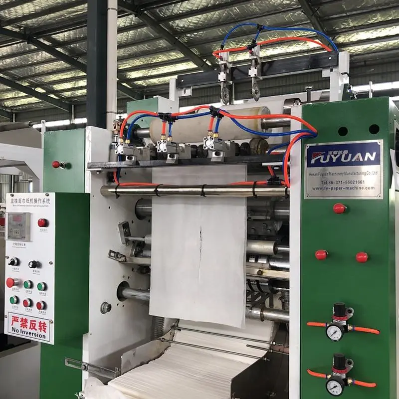 Full Automatic Facial Tissue Machine Facial Tissue Paper Folding Machine Facial Tissue Interleaved v Folding Machine — image 7
