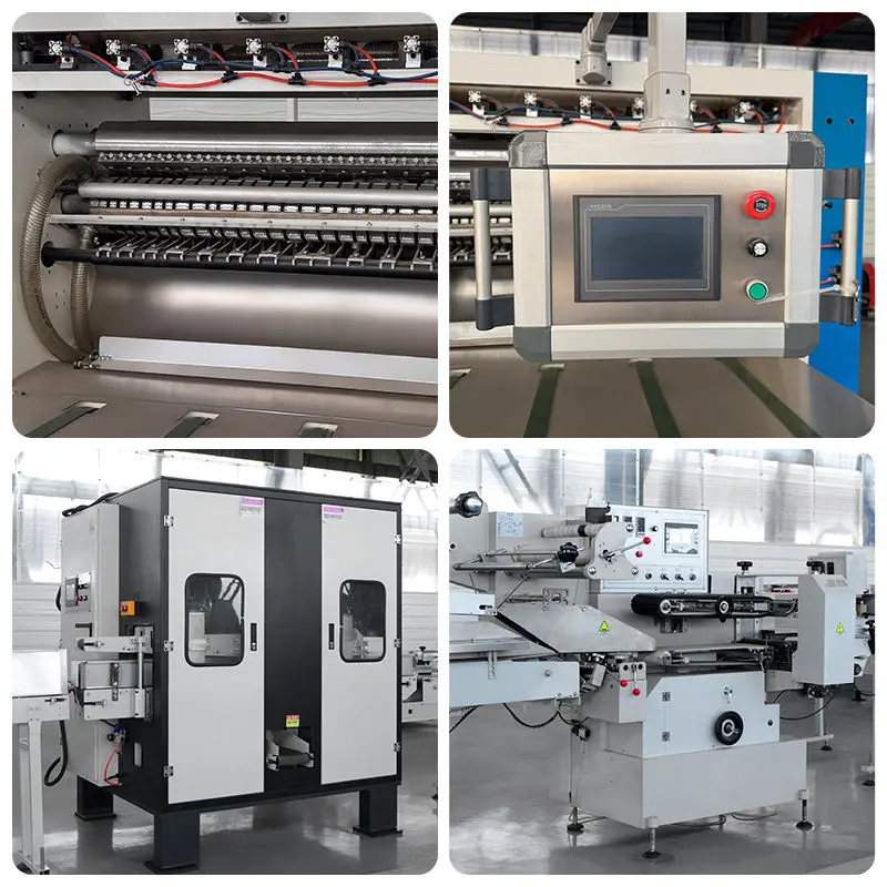 Fuyuan Fully Automatic Facial Tissue & Napkin Paper Folding Machine High-Speed 150m/min ISO/CE/TUV Certified — image 4