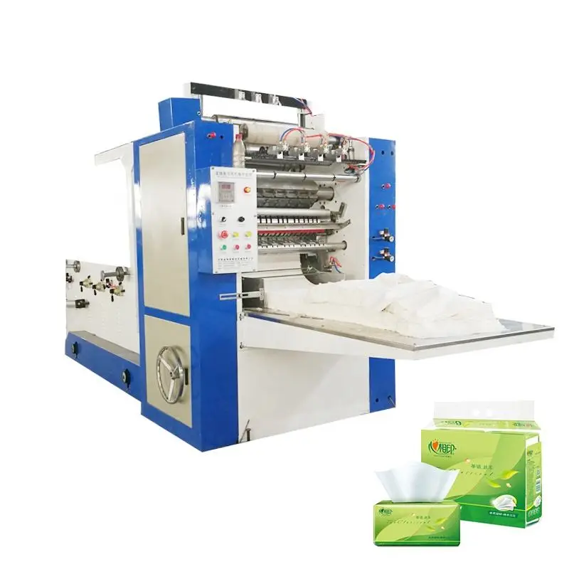 Facial Machines Automated Small Scale Tissue Kitchen Toilet Sanitary Paper Making Machine for Making Toilet Paper Napkin — view 1