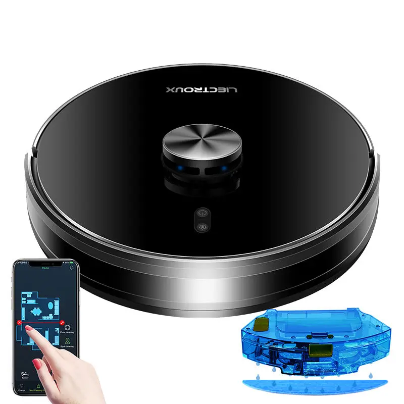 LIECTROUX X6 Laser Robot Vacuum Cleaner with Mopping Function Cleaning Vacuum Cleaners — view 1