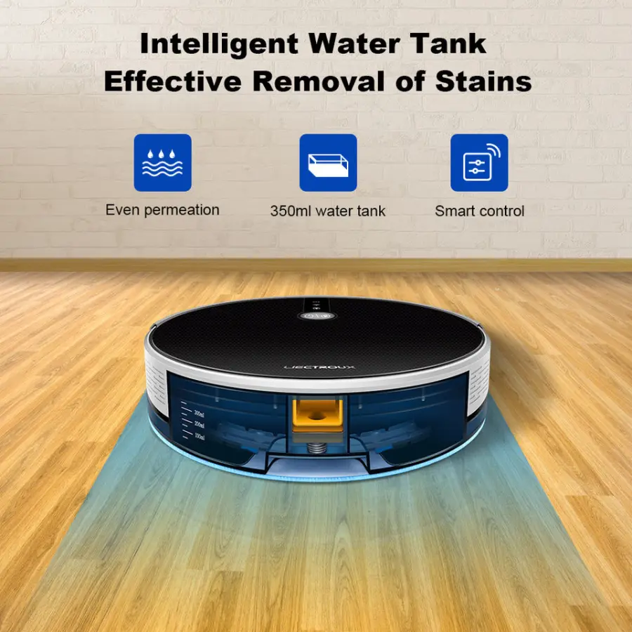 Liectroux Robot Vacuum Cleaner C30B Map Navigation Home Robot Appliance — image 5