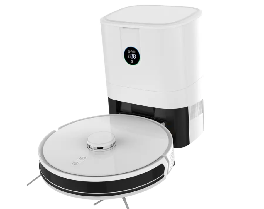 LIECTROUX AT901 LDS Robot Vacuum Cleaner With Self Dust Emptying Station — view 1