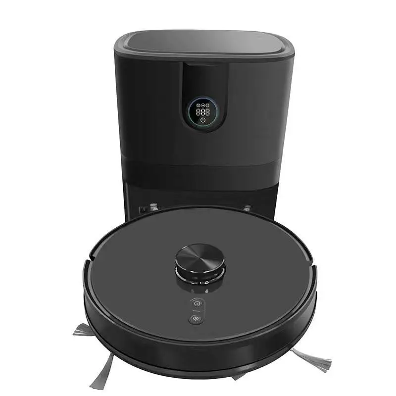 LIECTROUX AT901 LDS Robot Vacuum Cleaner With Self Dust Emptying Station — view 3