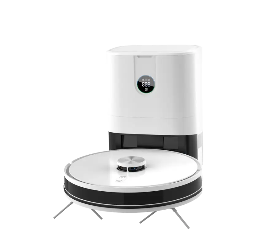 LIECTROUX AT901 LDS Robot Vacuum Cleaner With Self Dust Emptying Station — view 4