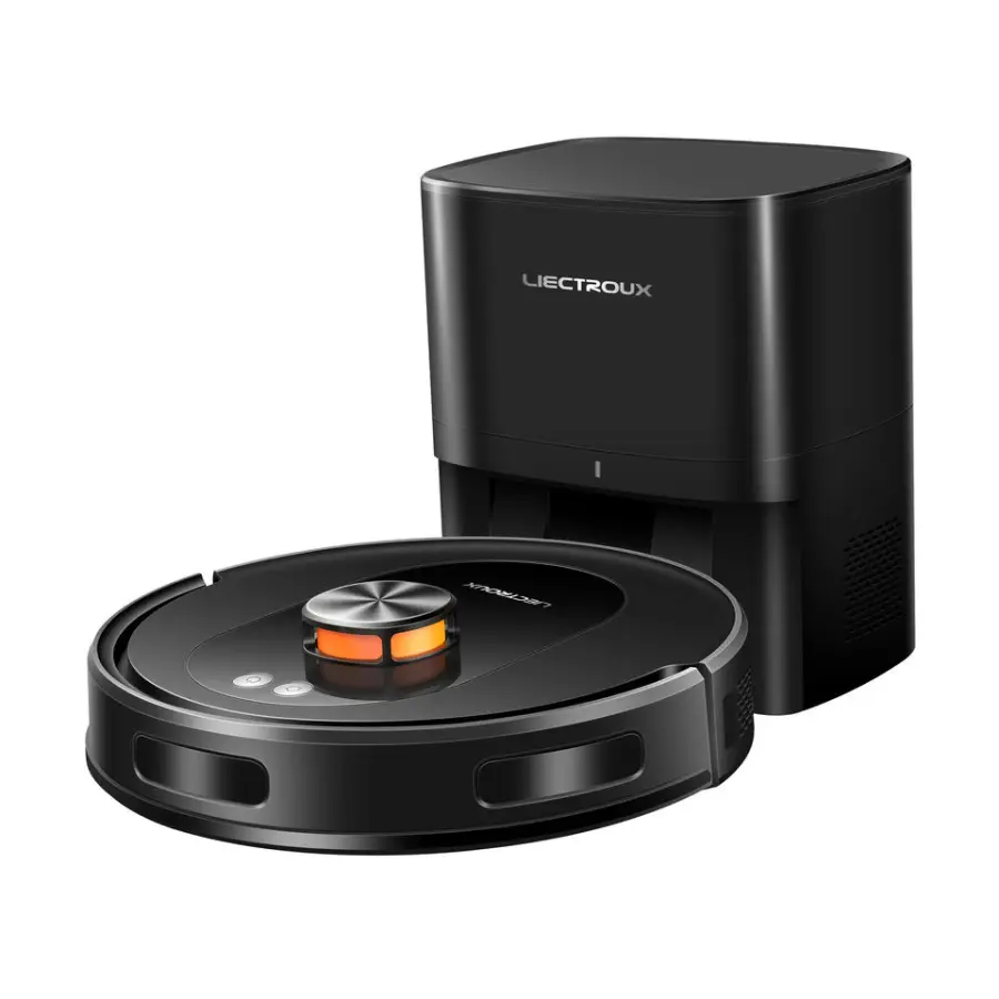 LDS Robot Vacuum Cleaner & Mop Liectroux T9,Wet Dry Cleaning,Self Empty,Multi-floor Map,6500Pa,Carpet Boost,Anti-Tangle Brushes — image 7