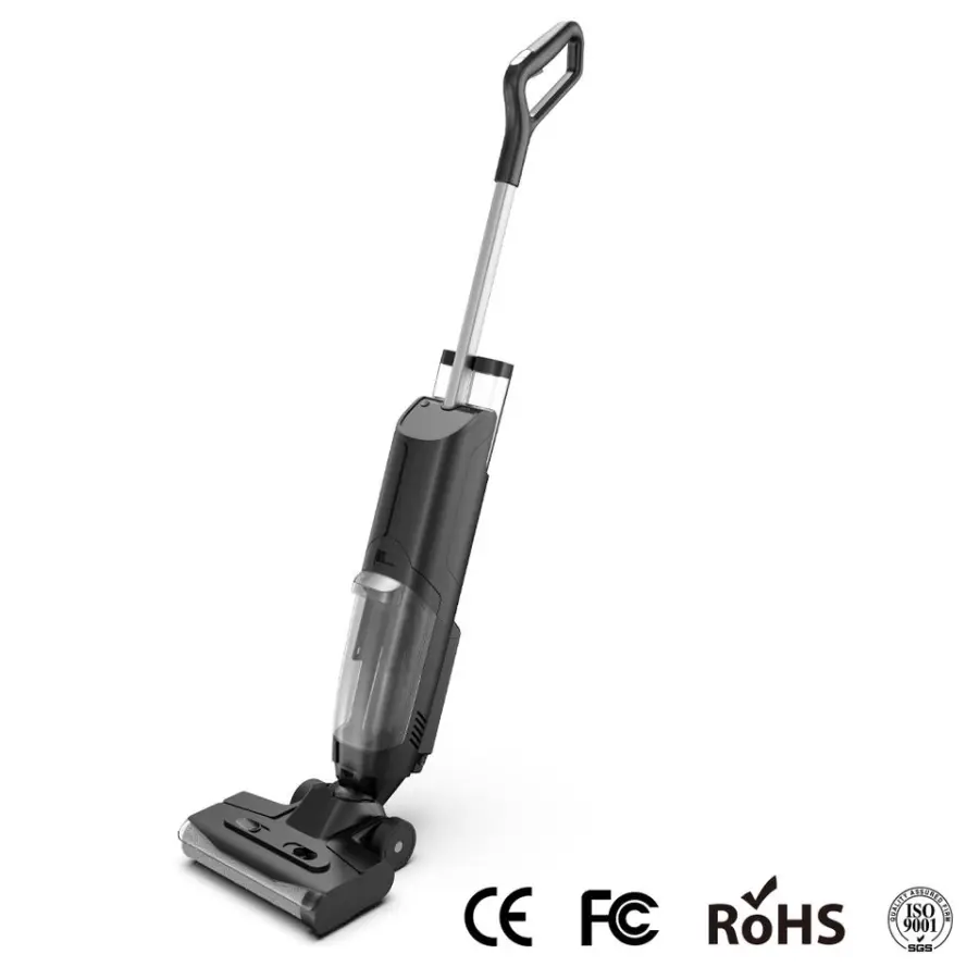 Self-Cleaning HEPA Battery-Powered Brush Motor Wet Dry Vacuum Cleaner Edge Cleaning Air Drying for German Household Hotel Use — image 4