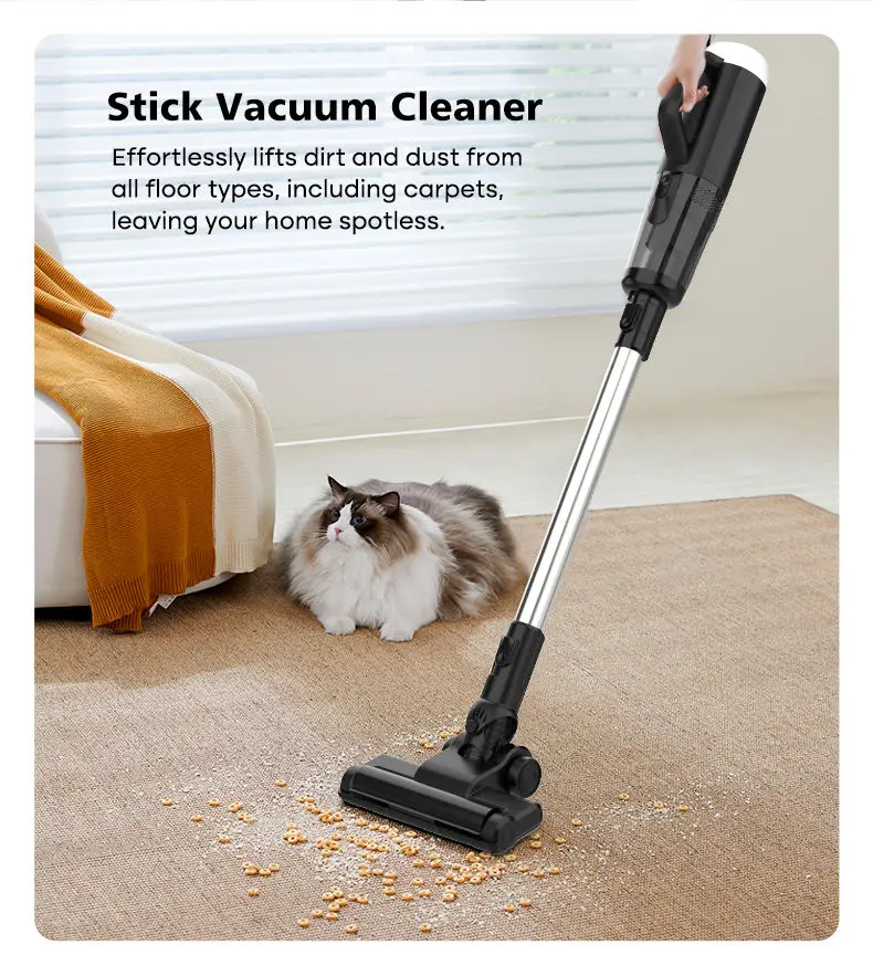5-in-1 Steam Vacuum Mop-High-Performance Wet/Dry Floor Cleaner for Hardwood Floors Carpets 212F Steam Household Use — image 4
