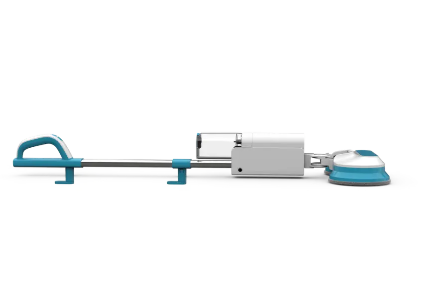 Electric Steam Mop 15s Fast Heating Smart Temperature Control Multi-Speed Adjustment Dual Tank for Household and Office Use — image 4