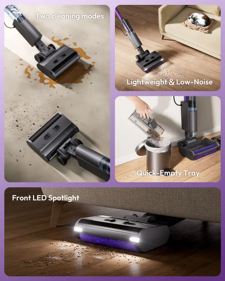 New Electric Steam Mop Cleaner with High Efficiency Steam Cleaning Detachable Dual Tank 1050W Power for Household & Hotel Use — image 7