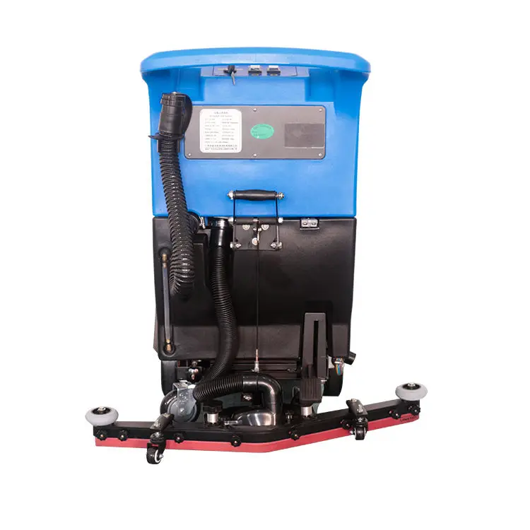AS1050 Electric Battery Industrial Floor Scrubber New Automatic Manual Cleaning Machine for Construction Made of Durable Plastic — image 3