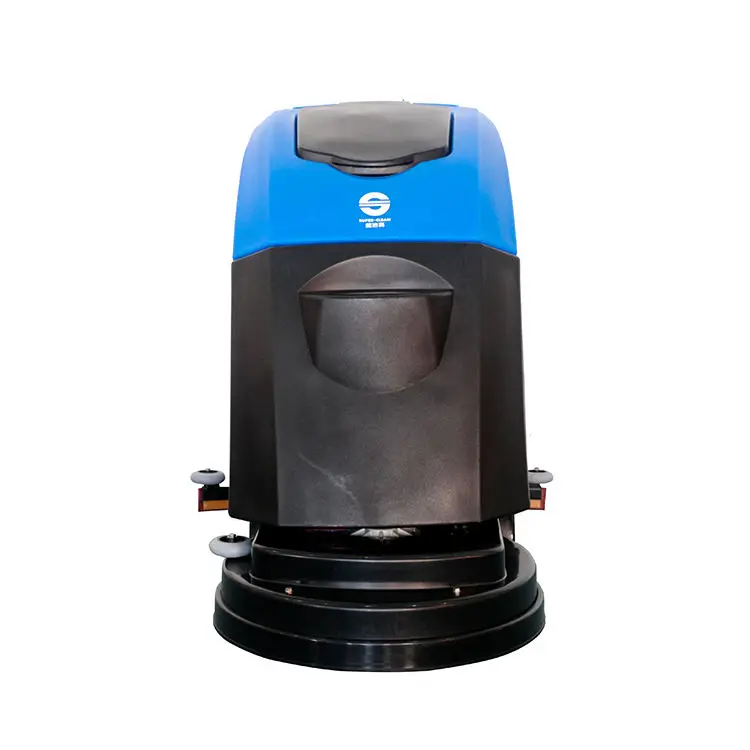 AS1050 Electric Battery Industrial Floor Scrubber New Automatic Manual Cleaning Machine for Construction Made of Durable Plastic — image 4