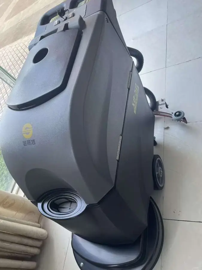 New Electric Auto Floor Scrubber Cleaning Machine Plastic Core Motor Component 24V/220V 550W 510mm Width Hotel/Supermarket — image 6