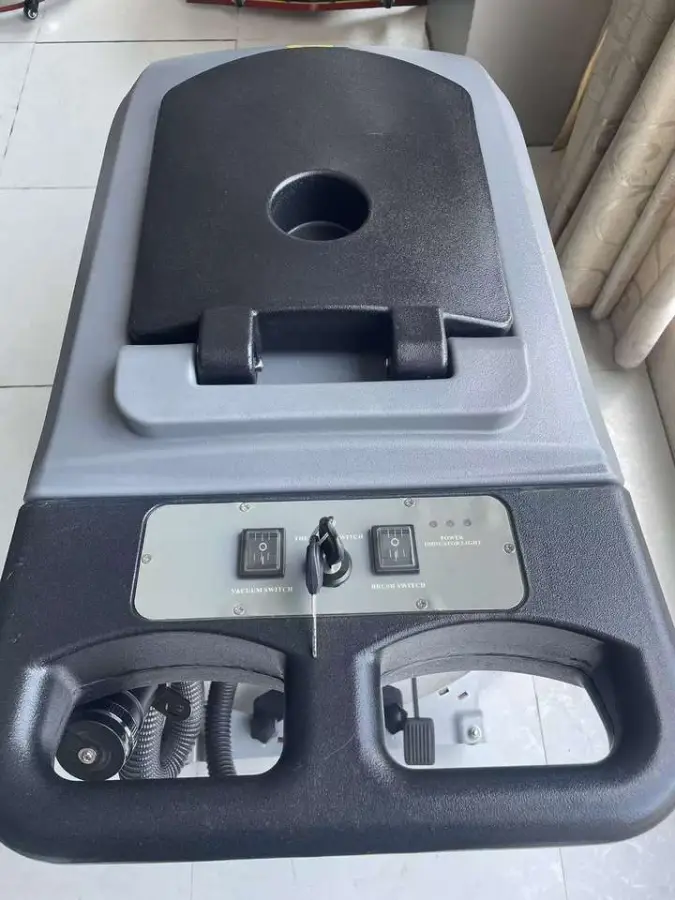 New Electric Auto Floor Scrubber Cleaning Machine Plastic Core Motor Component 24V/220V 550W 510mm Width Hotel/Supermarket — image 7