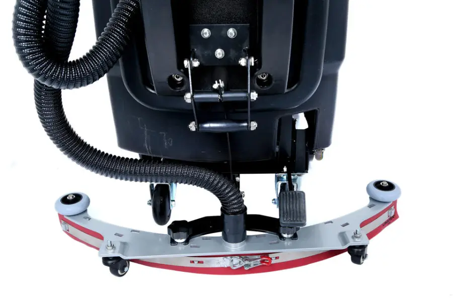 XD-1050 Professional Commercial Floor Scrubber 220V Walk- Electric Cleaning Machine New Condition Hand Push Plastic Mate — view 2