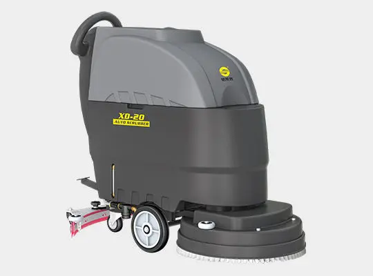 Electric Manual Floor Scrubber Dryer Machine Battery-Powered Heavy-Duty Commercial Use New Plastic 220V Supermarket Marble Floor — image 3