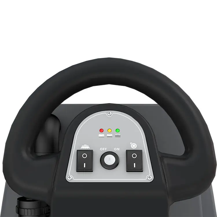 Electric Manual Floor Scrubber Dryer Machine Battery-Powered Heavy-Duty Commercial Use New Plastic 220V Supermarket Marble Floor — image 5
