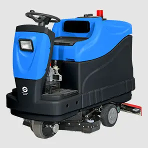 New Manual Electric Cold Water Cleaning Floor Scrubber with Suction Function 125L Tank Plastic Construction for Hotels — image 2