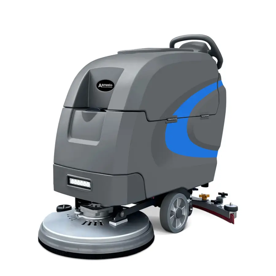 Mini Vertical Handheld Commercial Industrial Cordless Floor Cleaning Machine — image 3
