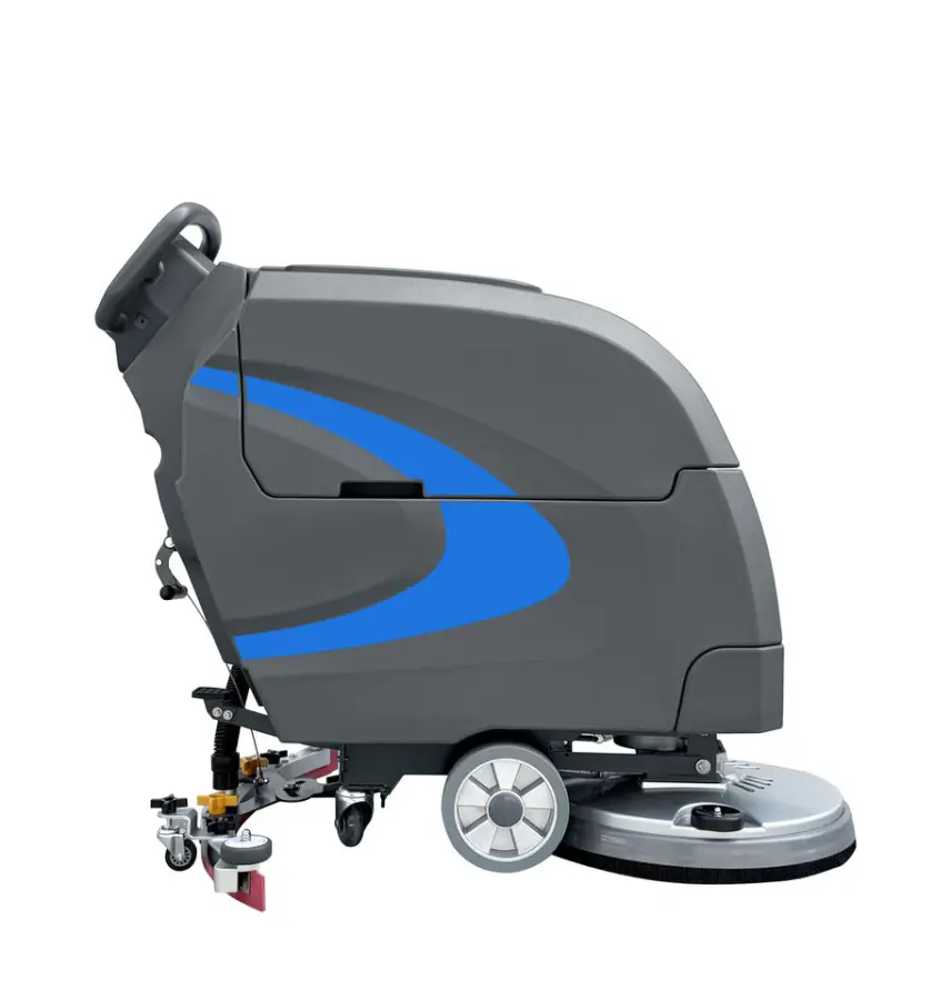 Mini Vertical Handheld Commercial Industrial Cordless Floor Cleaning Machine — image 5