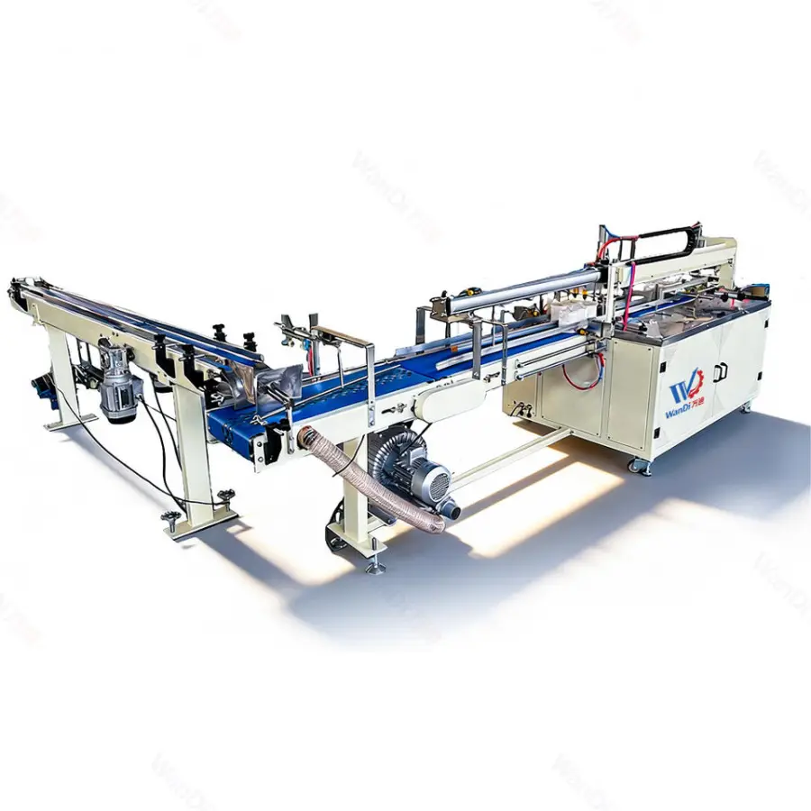 Cheap Price Fully Automatic Double-Row Toilet Paper Packaging Machine — view 1