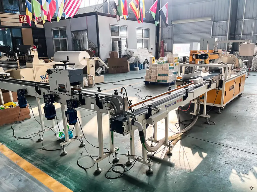 High Speed Fully Automatic Multi-Row Toilet Paper Packaging Machine — image 6