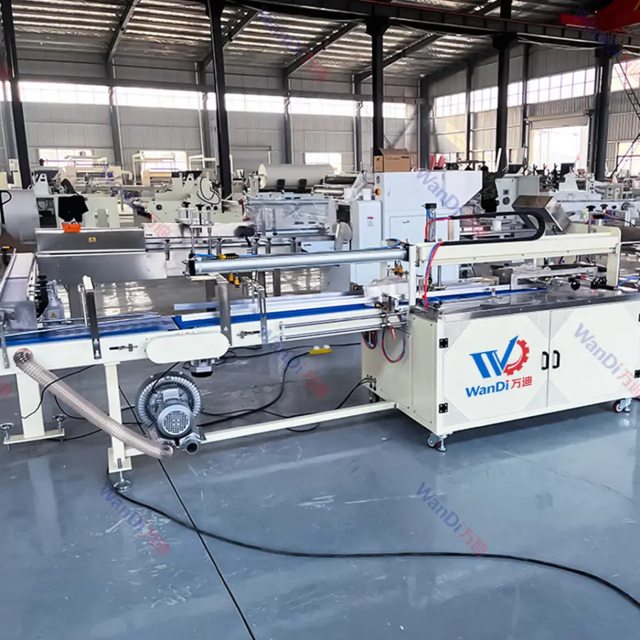 Cheap Price Fully Automatic Double-Row Toilet Paper Packaging Machine — image 4