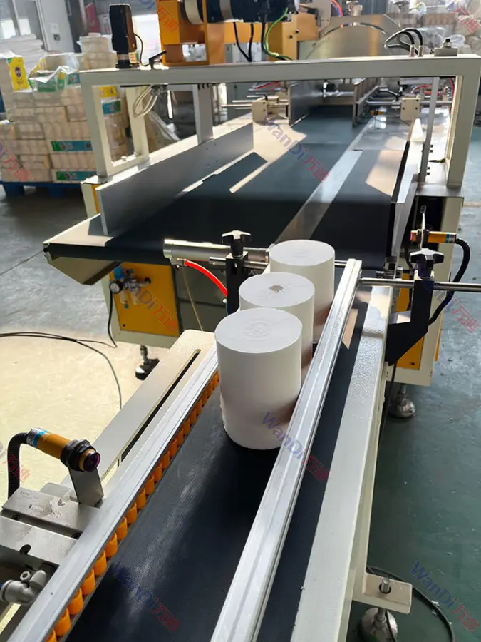 High Speed Fully Automatic Multi-Row Toilet Paper Packaging Machine — image 7
