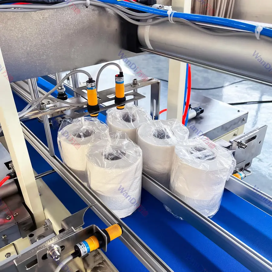 Cheap Price Fully Automatic Double-Row Toilet Paper Packaging Machine — image 5