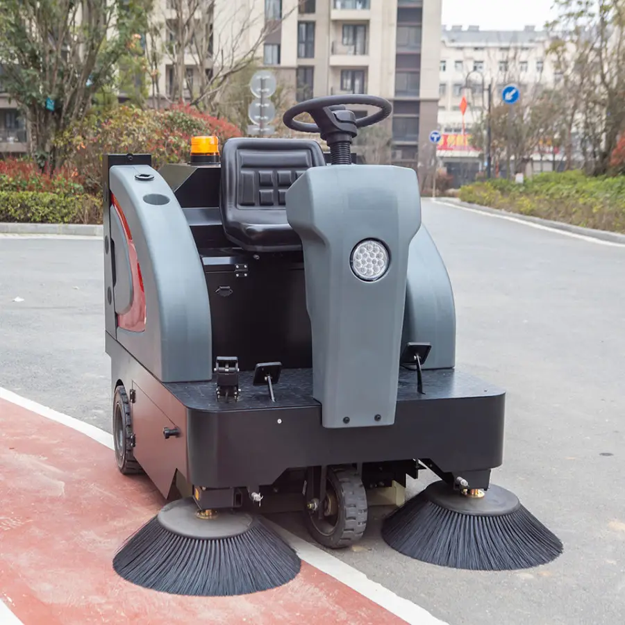 1350 Hot Sale Oem Automatic Road Sweeper Customized Industrial Floor Sweeper — image 5