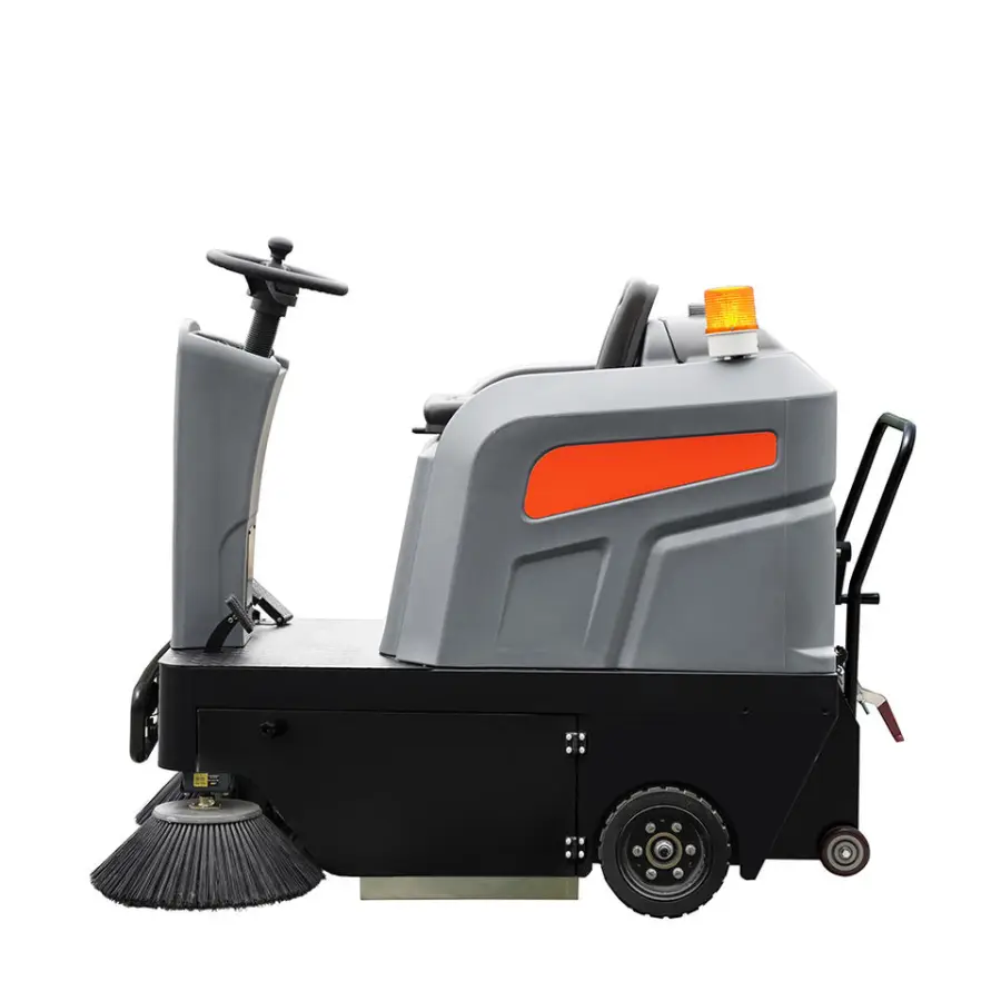 Anrunto Electric Battery Ride on Road Floor Sweeper Machine — image 4