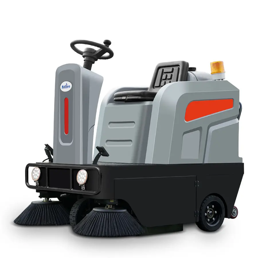 Anrunto Electric Battery Ride on Road Floor Sweeper Machine — image 7