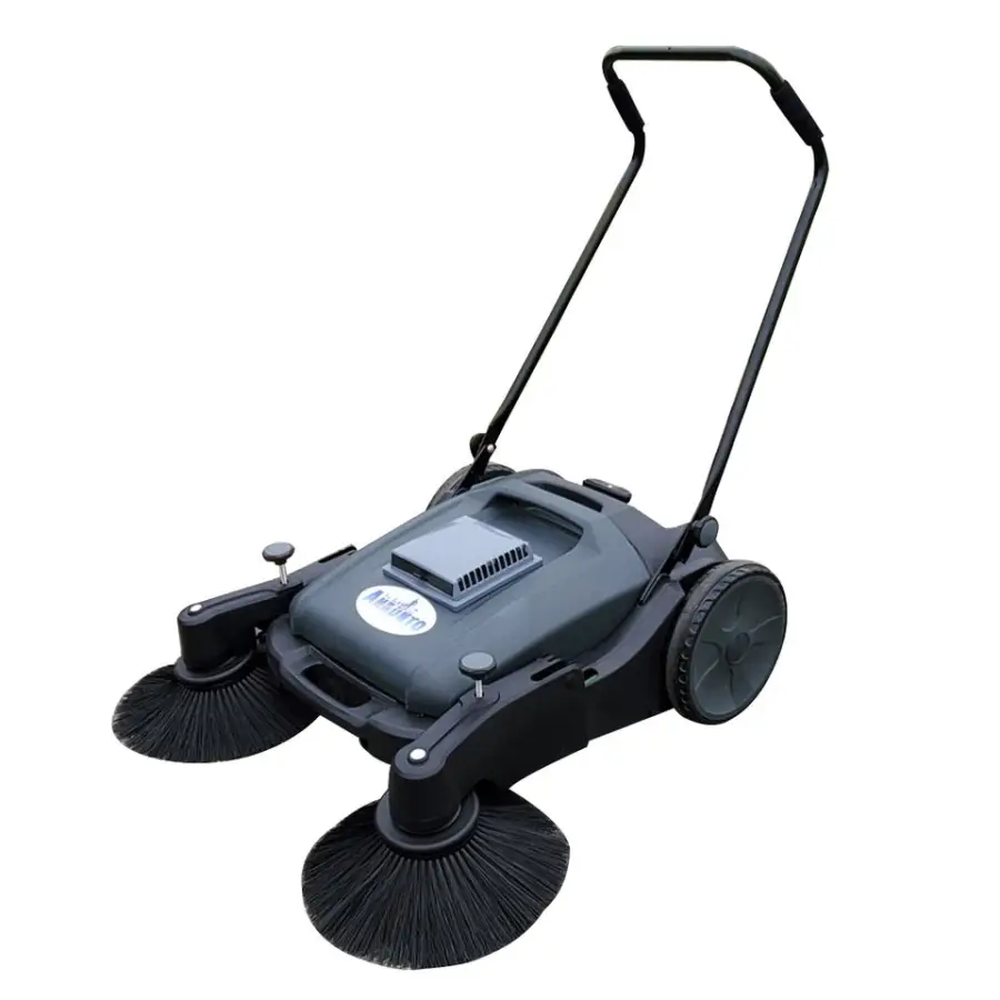 S1-2 Hand Push Handheld Manual Road Floor Sweeper — view 1