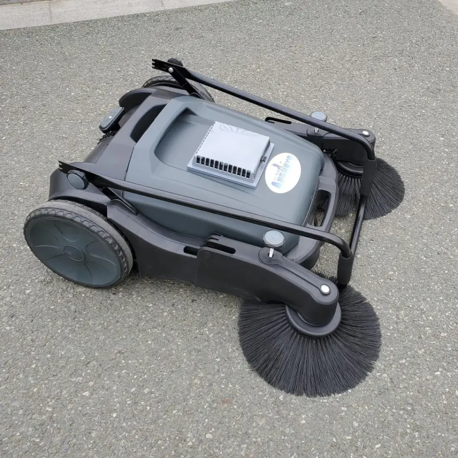 S1-2 Hand Push Handheld Manual Road Floor Sweeper — view 5