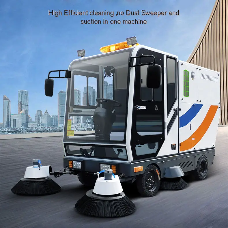 Factory Price Customized Beach Garbage Road Sweeper — view 6