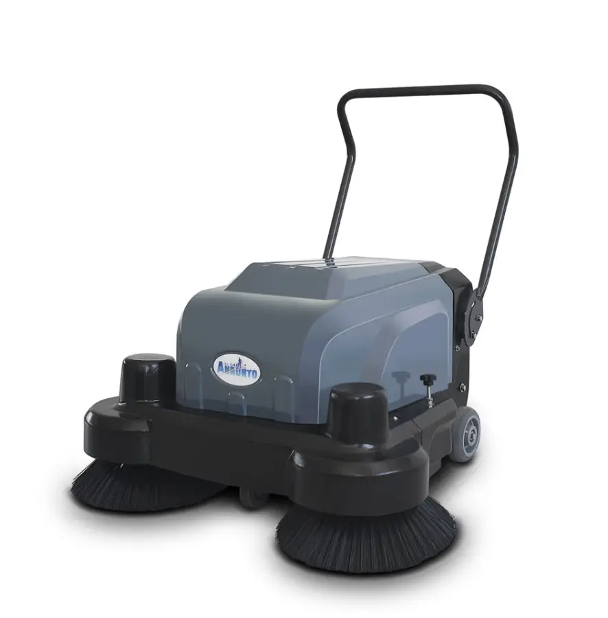 China New Design Manufacturer Smart Hand Push Road Sweeper Truck — view 1