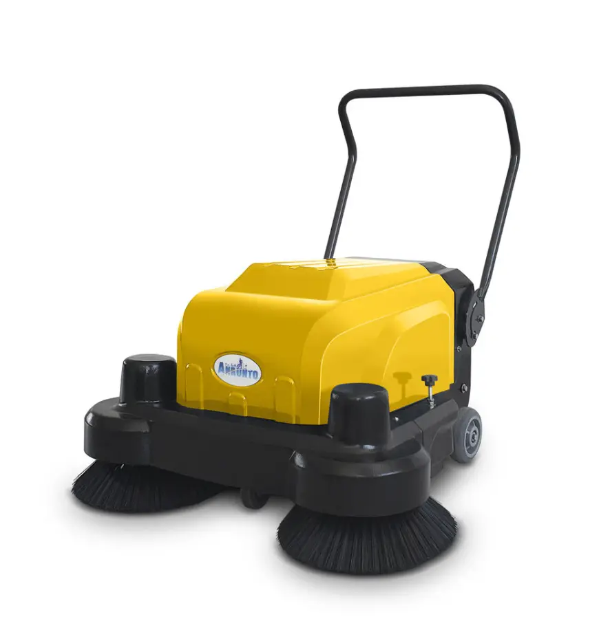 China New Design Manufacturer Smart Hand Push Road Sweeper Truck — view 3
