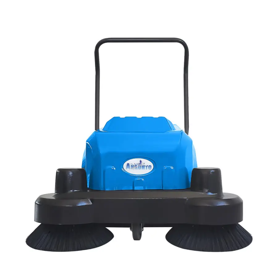 China New Design Manufacturer Smart Hand Push Road Sweeper Truck — view 4