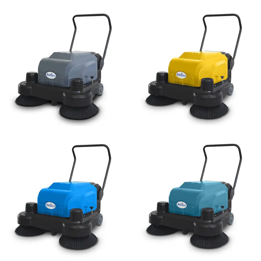 China New Design Manufacturer Smart Hand Push Road Sweeper Truck — view 6