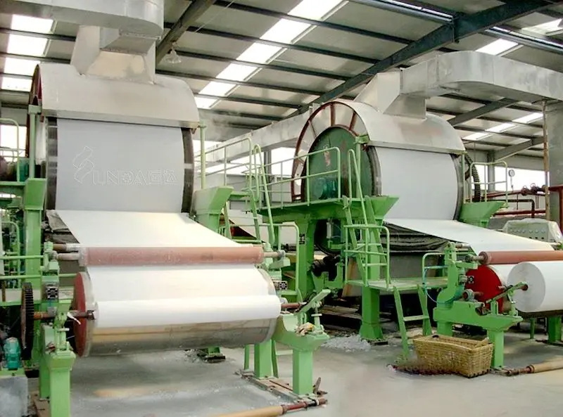 Yunda PLC-controlled 30-100TPD Hygiene Paper Roll Making Machine & Toilet Tissue Production Line with 220V/380V — image 6
