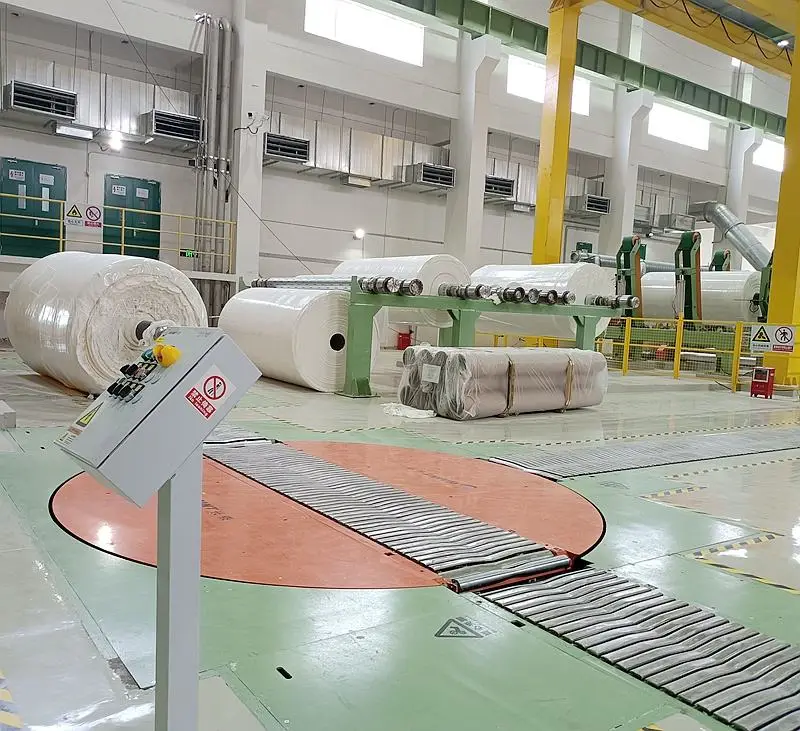 Yunda High Speed Paper Machine Capacity 30-100TPD Make Toiler Tissue Paper Kitchen Towel Making Machine — view 6