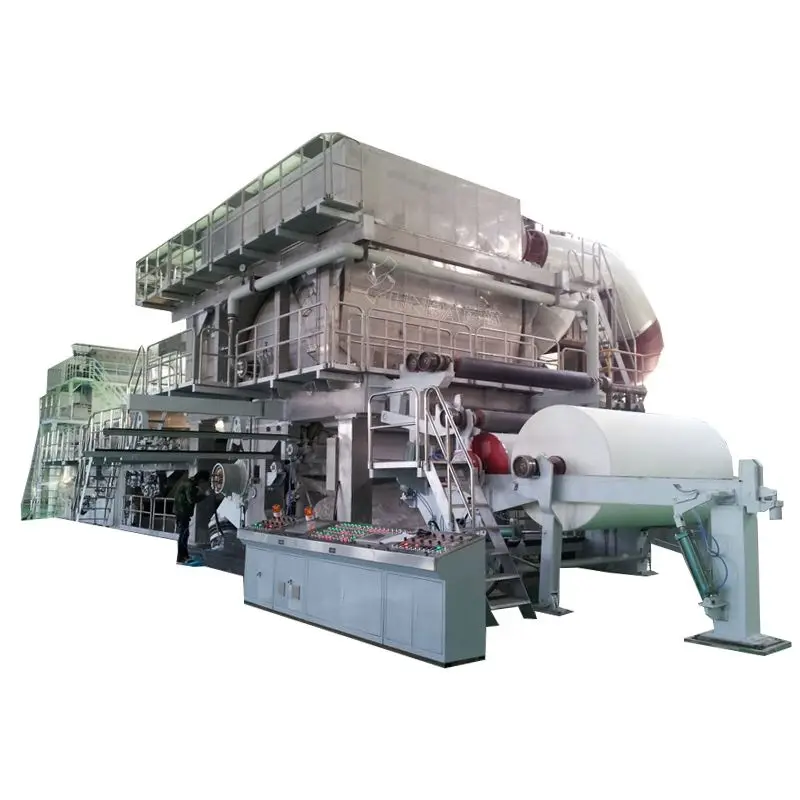 Cost of Bamboo Toilet Tissue Paper Making Machine — view 1