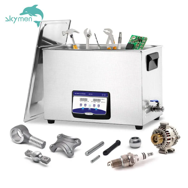 Skymen ODM 38L Commercial Ultrasonic Cleaner Large Industrial Ultrasonic Cleaning Machine for Dental Clinic Lab Hardware — view 1