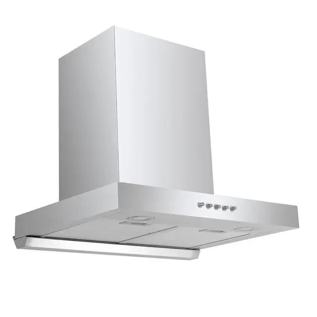 Qianjing T Style Range Hood Cyclic Strong Suction Copper Motor OEM ODM Apartment Hot Sales Cooker Hood — image 2