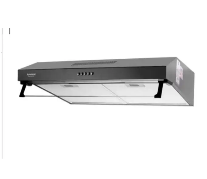 Low Price Hot Selling Under Cabinet Range Hood Thin Smoke Blocking Glass Economical Ventilation Exhaust Extractor Cooker — view 1