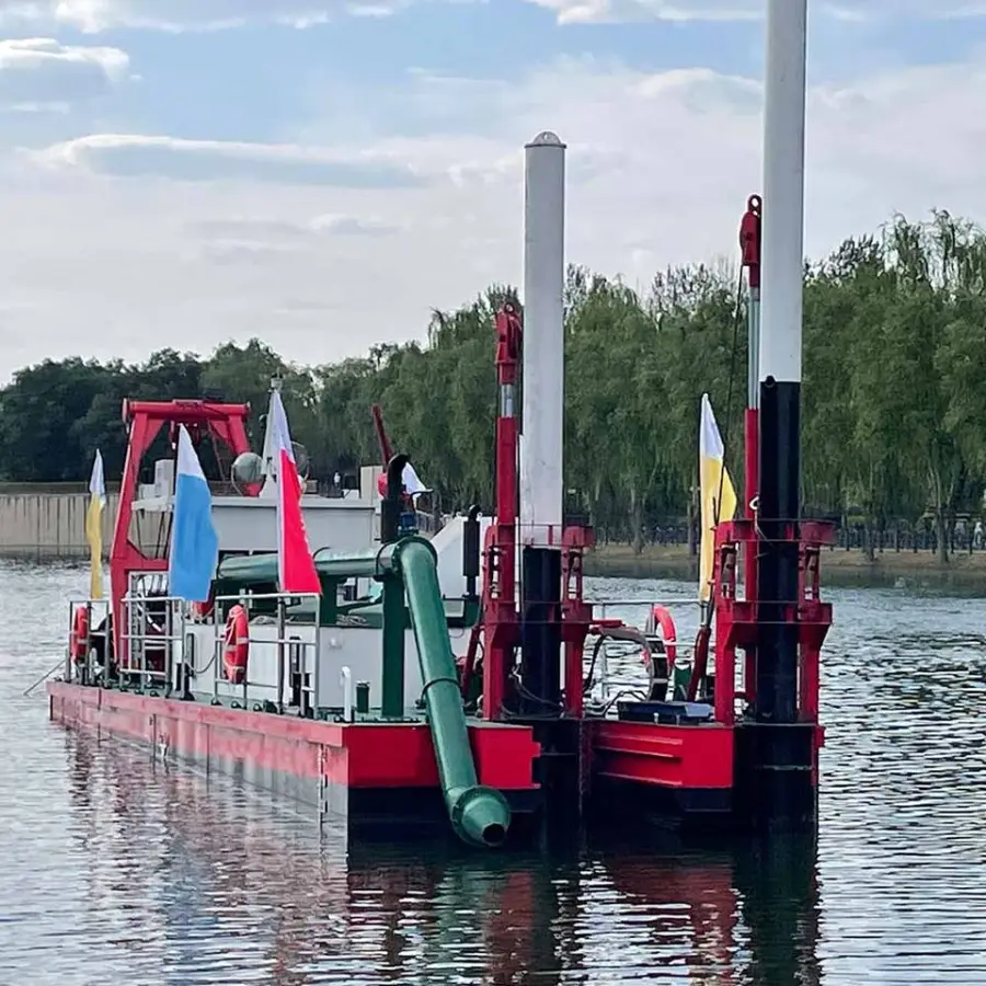 ETERNE Brand 2200 M3/h Sand Dredger Cutter Suction Dredging Machine with Pump Engine and Motor for Sale — image 5