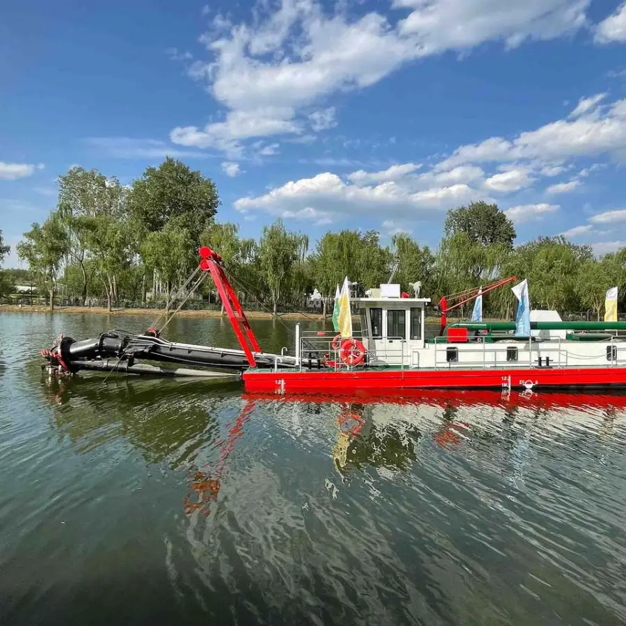 ETERNE Brand 2200 M3/h Sand Dredger Cutter Suction Dredging Machine with Pump Engine and Motor for Sale — image 6