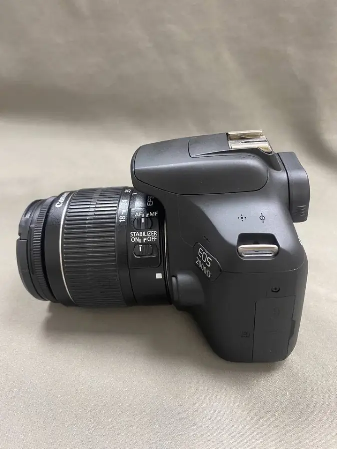 EOS 2000D Rebel T7 24.1MP APS-C CMOS DSLR Camera with Full HD Video 2-3" Screen — image 3